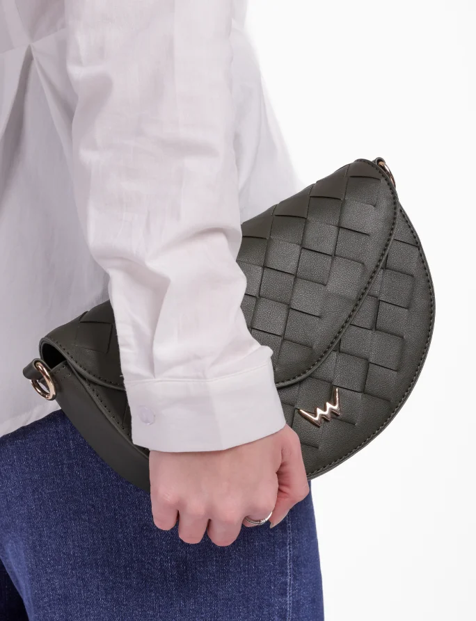 Tricia Intrecciato Olive