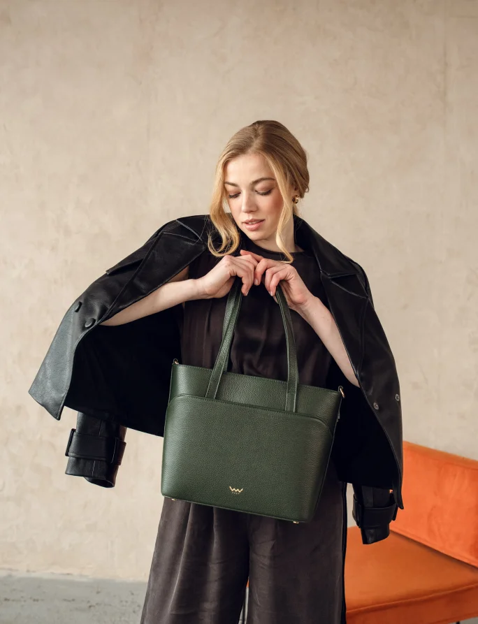 Neela Grace Dark Green