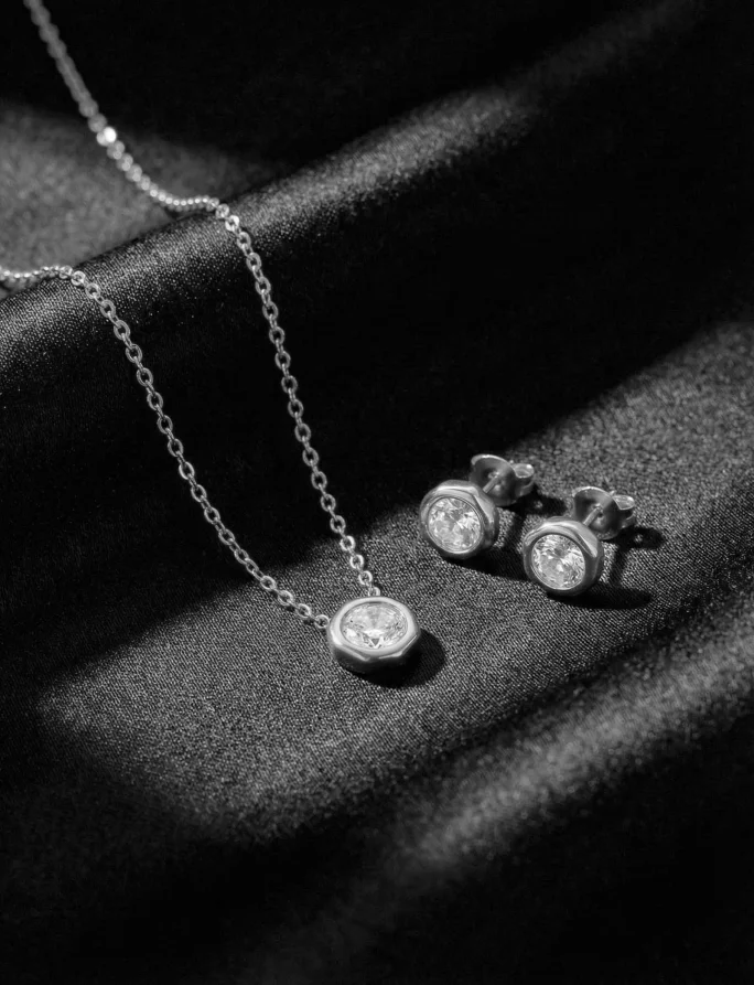 Necklace Ellin Silver
