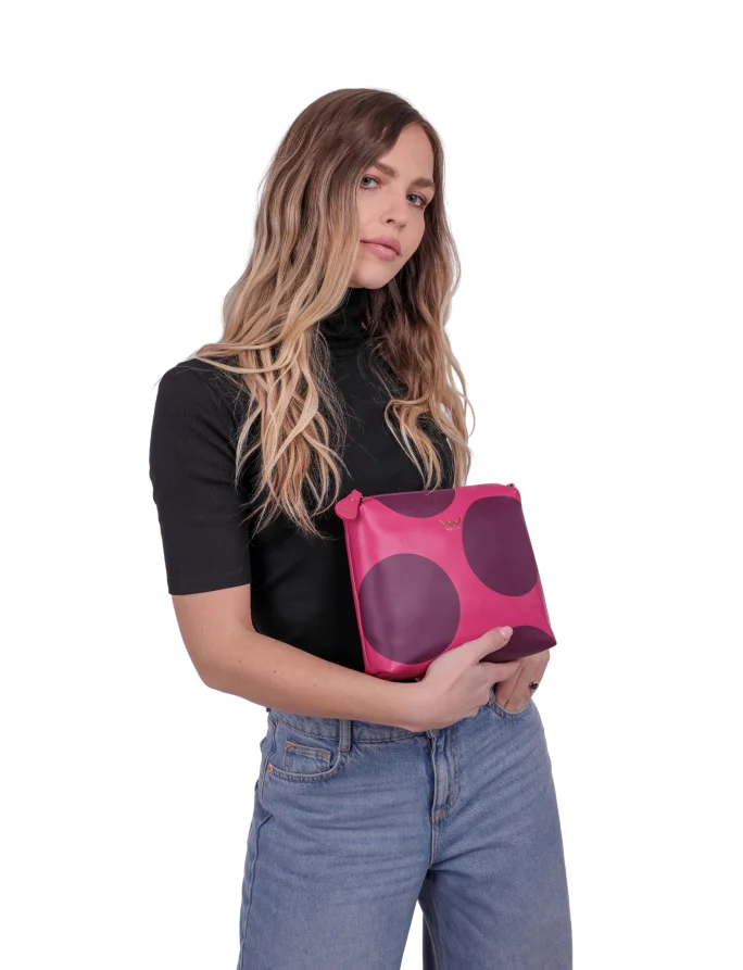 Coalie Big Dot Raspberry