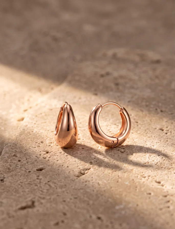 Earrings Ringela Rose Gold