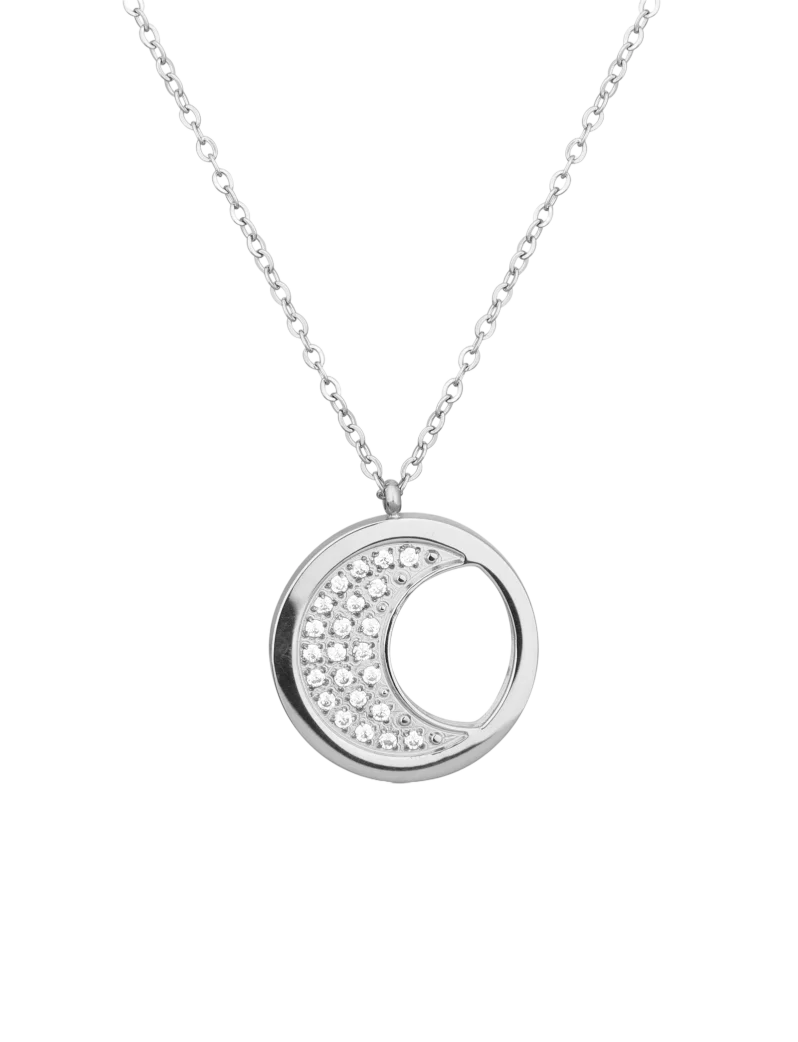Necklace Moon Silver