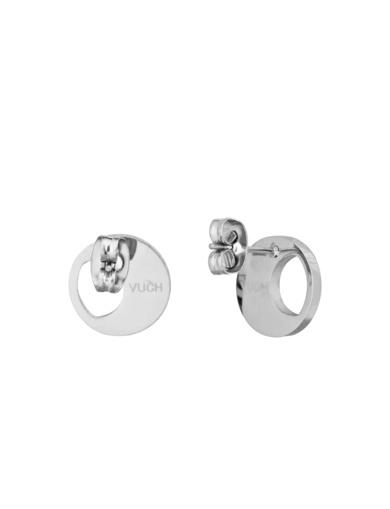Earrings Moon Silver