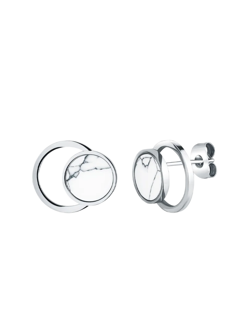 Earrings Hirea Silver