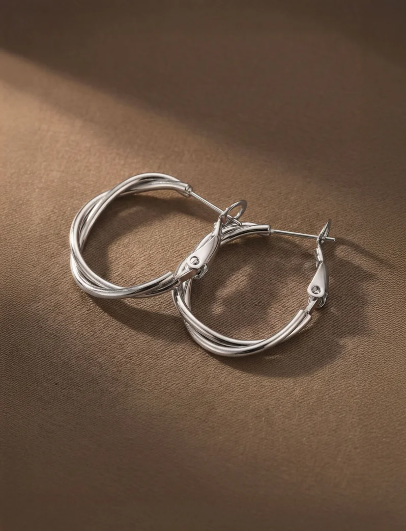 Earrings Aster Silver