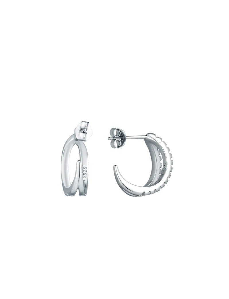 Earrings Amity Silver