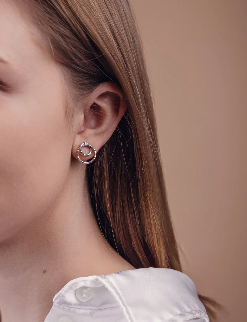 Earrings Kista Silver