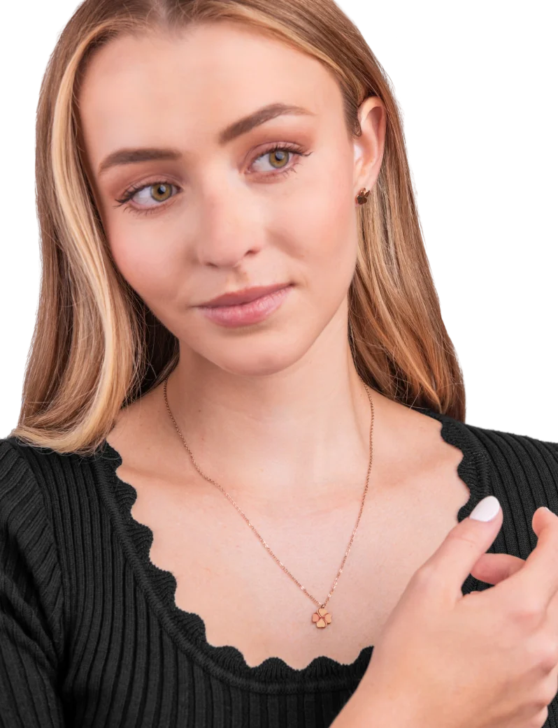 Necklace Fouria Rose Gold