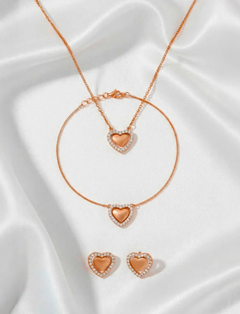 Necklace Lunira Rose Gold