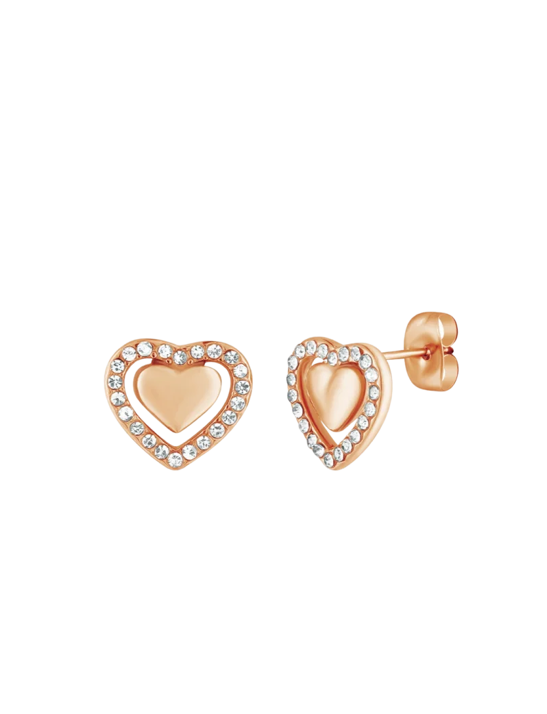 Earrings Lunira Rose Gold