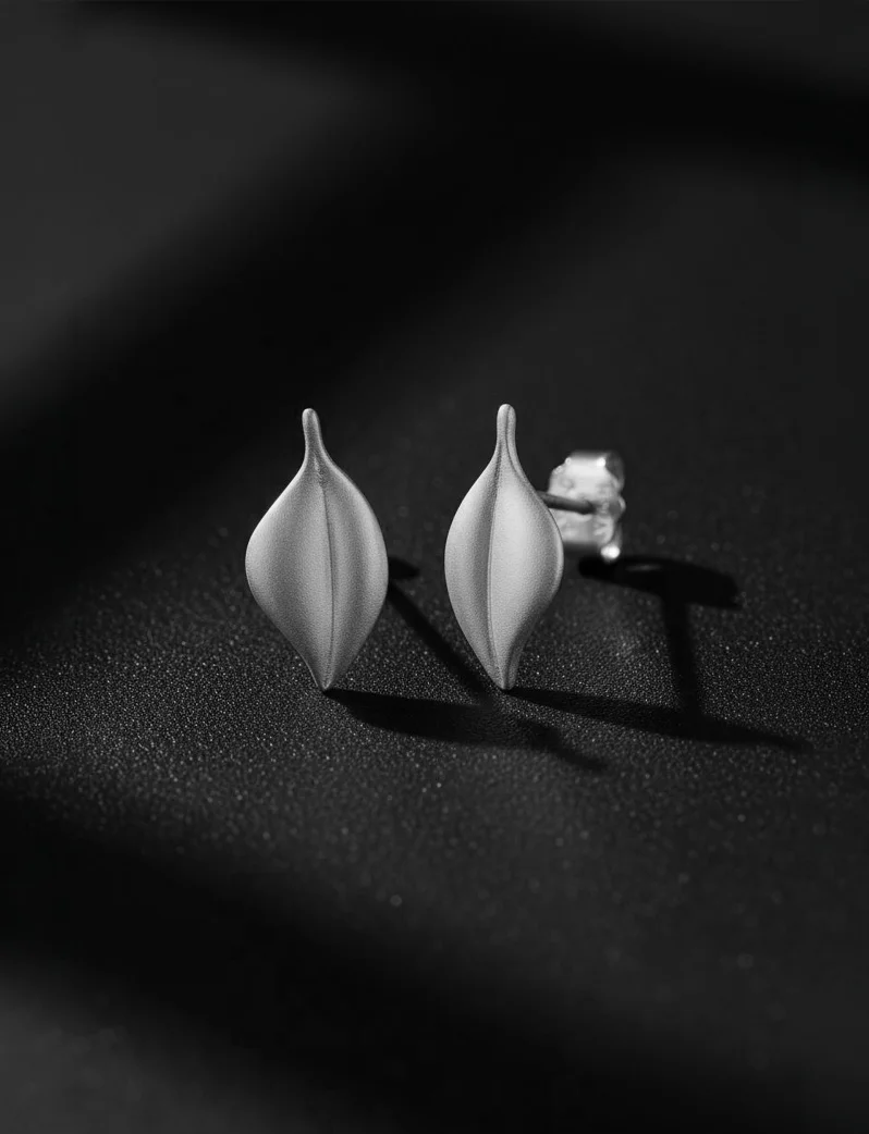 Earrings Enid Silver