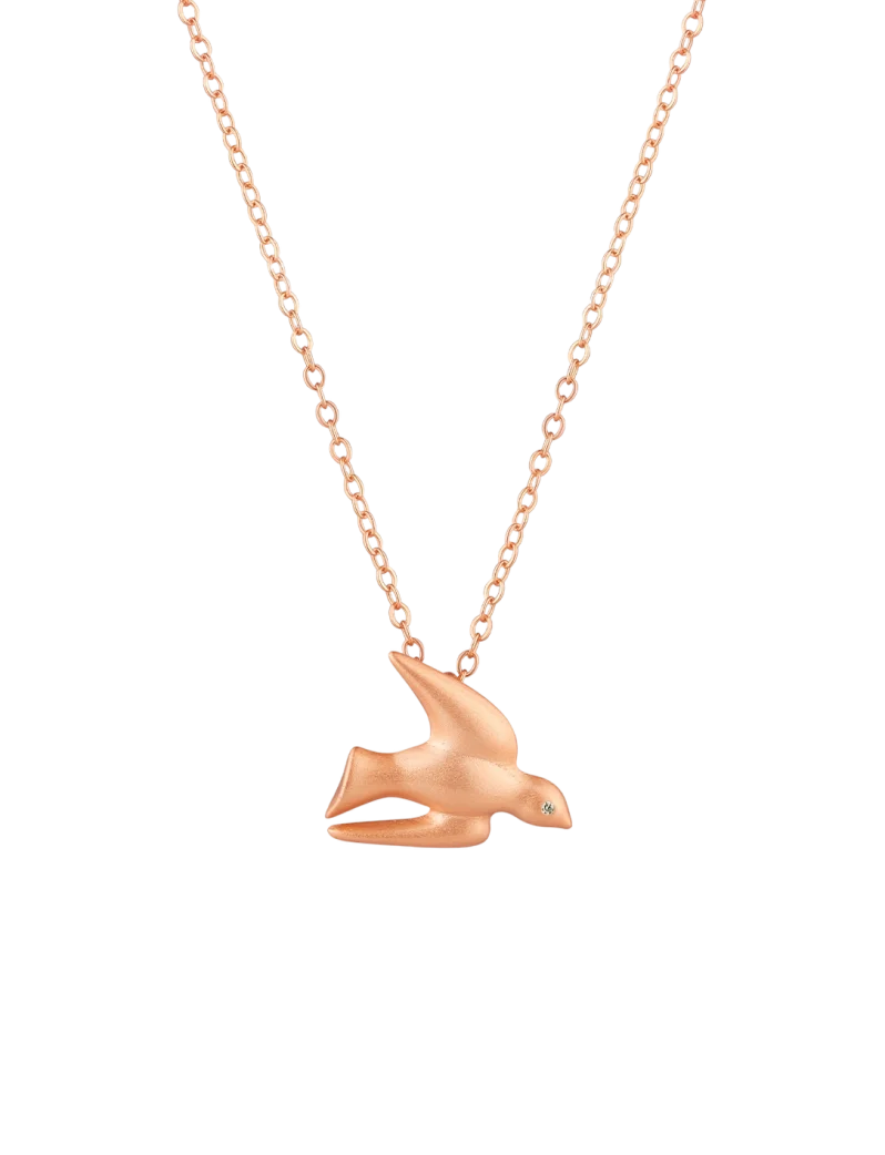 Necklace Dove Rose Gold