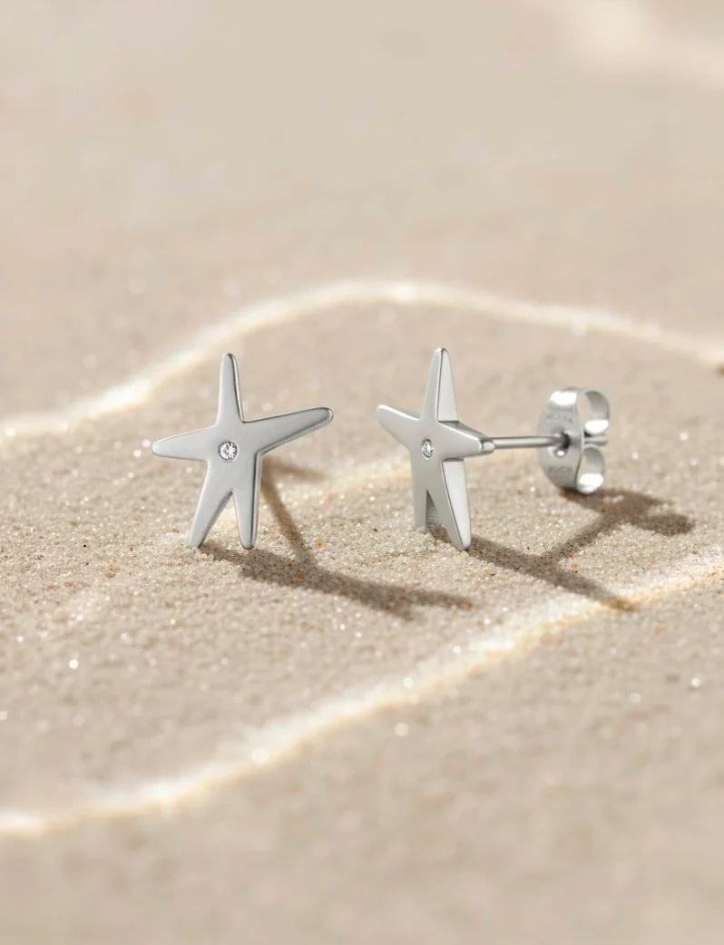 Earrings Nyxa Silver