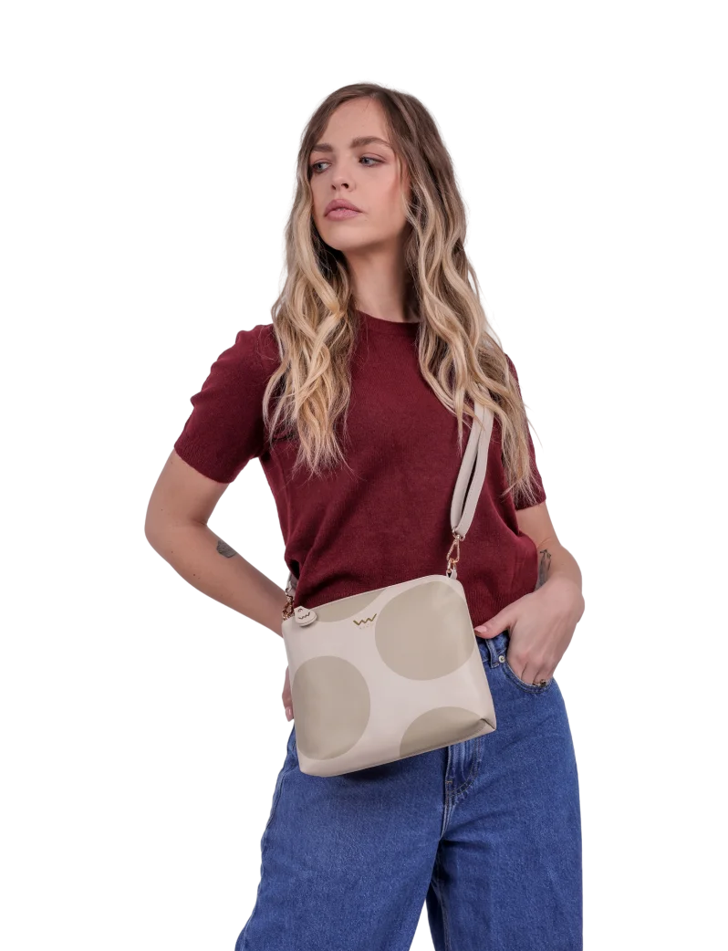 Coalie Big Dot Beige