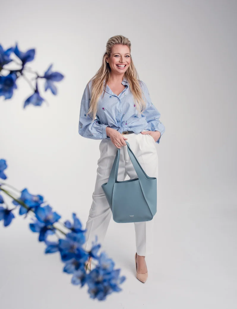 Calyste Middle Dusty Blue