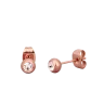Earrings Gem Rose Gold