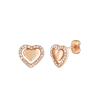 Earrings Lunira Rose Gold